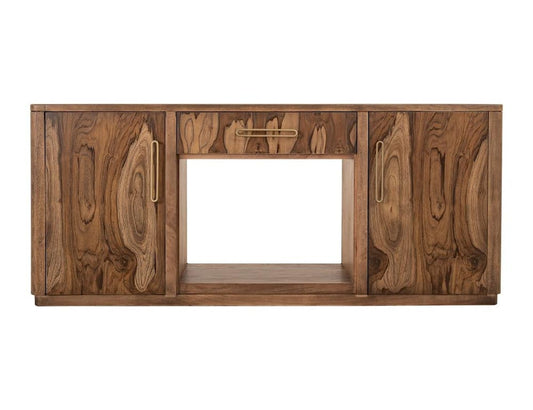 IFD  - Balam  - 1 Drawer & 2 Door, TV Stand with Electric Fireplace Insert  - IFD4221STNFP view 1