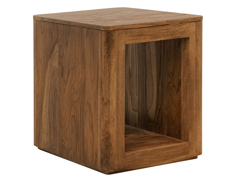 IFD - Balam - 1 Shelf, Chairside Table in Brown - IFD4223CST view 1