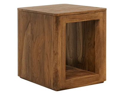 IFD - Balam - 1 Shelf, Chairside Table in Brown - IFD4223CST view 1