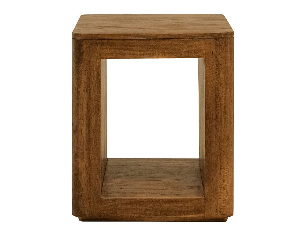 IFD - Balam - 1 Shelf, Chairside Table in Brown - IFD4223CST view 2