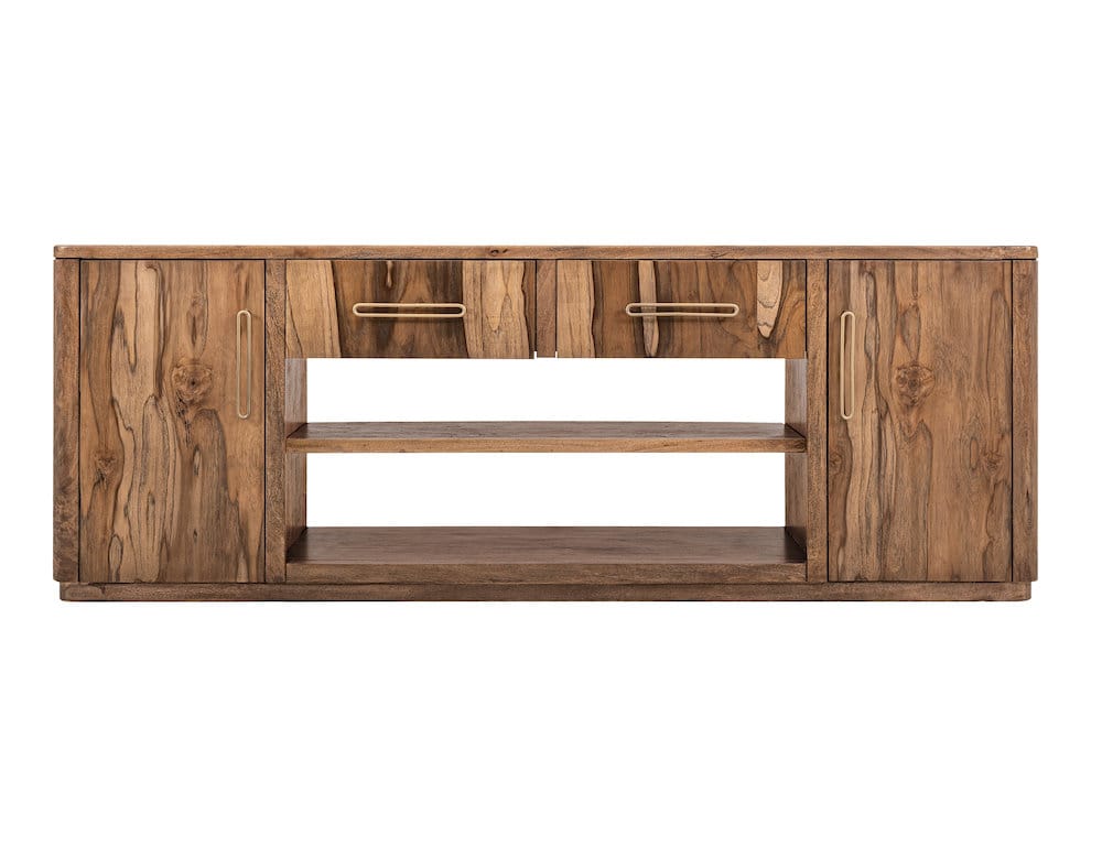 IFD  - Balam  - 2 Drawer & 2 Door TV Stand, 80" for Fireplace  - IFD4221STF80 view 1
