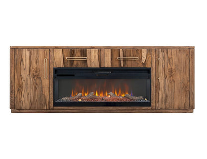 IFD  - Balam  - 2 Drawer & 2 Door TV Stand, 80" for Fireplace  - IFD4221STF80 view 2