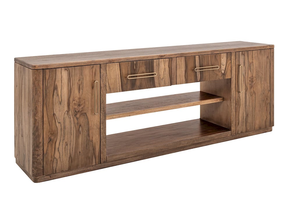 IFD  - Balam  - 2 Drawer & 2 Door TV Stand, 80" for Fireplace  - IFD4221STF80 view 5