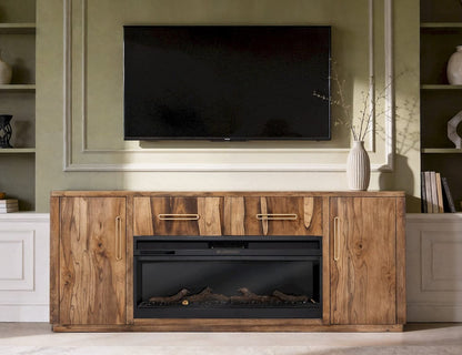 IFD  - Balam  - 2 Drawer & 2 Door TV Stand, 80" for Fireplace  - IFD4221STF80 view 6