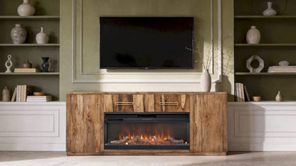 IFD  - Balam  - 2 Drawer & 2 Door TV Stand, 80" for Fireplace  - IFD4221STF80 view 7