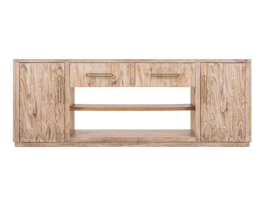 IFD  - Balam  - 2 Drawer & 2 Door TV Stand, 80" for Fireplace  - IFD4321STF80 view 1