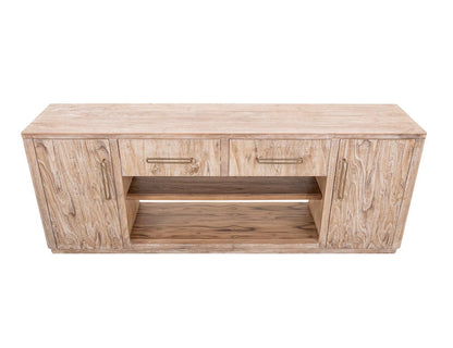 IFD  - Balam  - 2 Drawer & 2 Door TV Stand, 80" for Fireplace  - IFD4321STF80 view 4