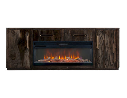 IFD  - Balam  - 2 Drawer & 2 Door TV Stand, 80" for Fireplace  - IFD4421STF80 view 2