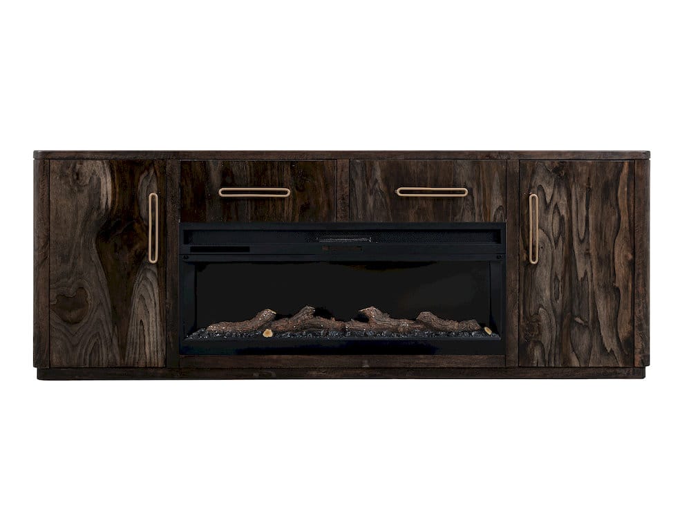 IFD  - Balam  - 2 Drawer & 2 Door TV Stand, 80" for Fireplace  - IFD4421STF80 view 3