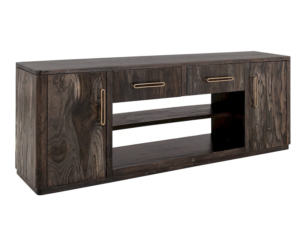 IFD  - Balam  - 2 Drawer & 2 Door TV Stand, 80" for Fireplace  - IFD4421STF80 view 5