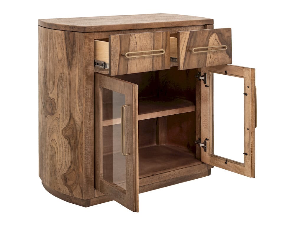 IFD  - Balam  - 2 Drawer & 2 Glass Door, Server  - IFD4221SVR view 4