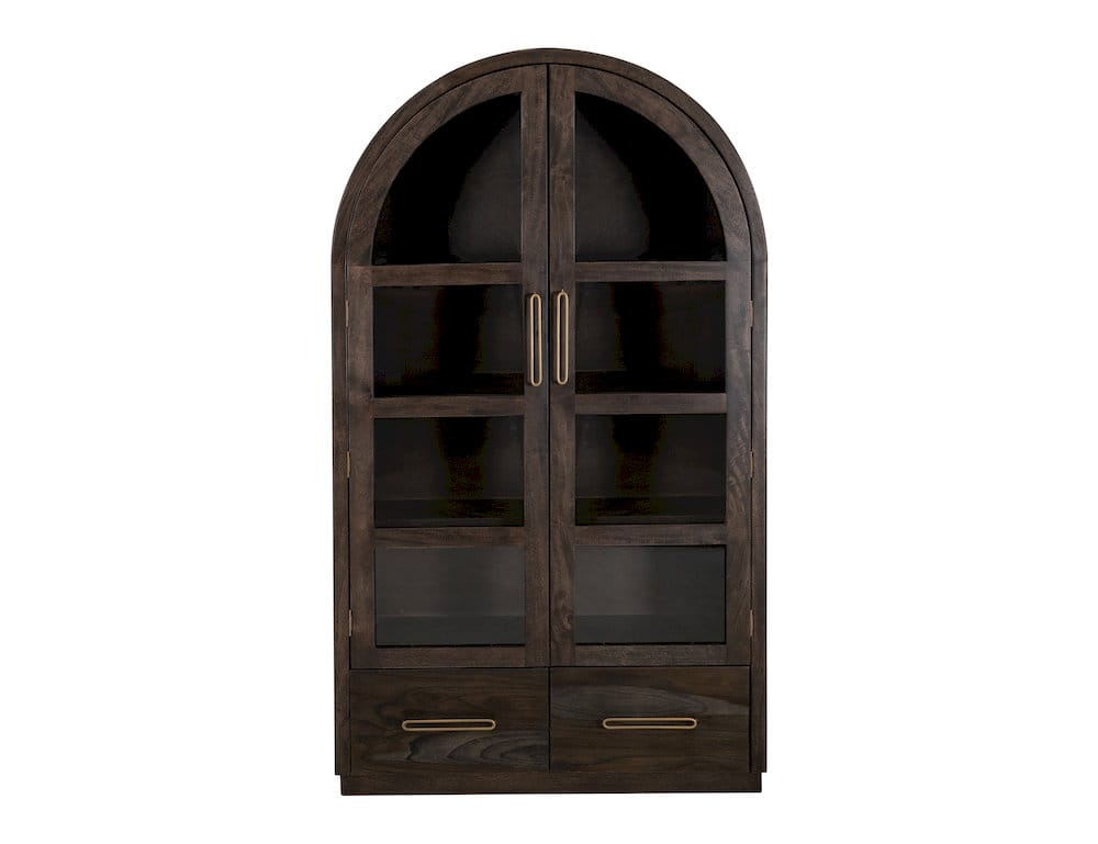 IFD  - Balam  - 2 Drawer & 2 Glass Doors, Cabinet  - IFD4421CAB view 1