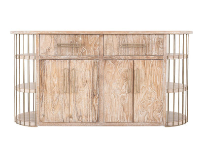 IFD  - Balam  - 2 Drawer & 4 Door, 6 Shelf Kitchen Island  - IFD4321KSL view 1