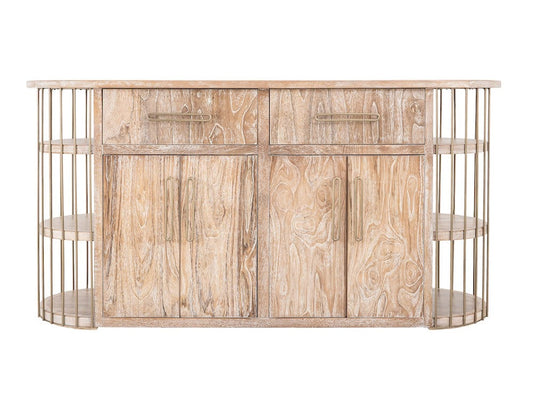 IFD  - Balam  - 2 Drawer & 4 Door, 6 Shelf Kitchen Island  - IFD4321KSL view 1