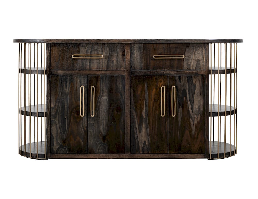 IFD  - Balam  - 2 Drawer & 4 Door, 6 Shelf Kitchen Island  - IFD4421KSL view 1