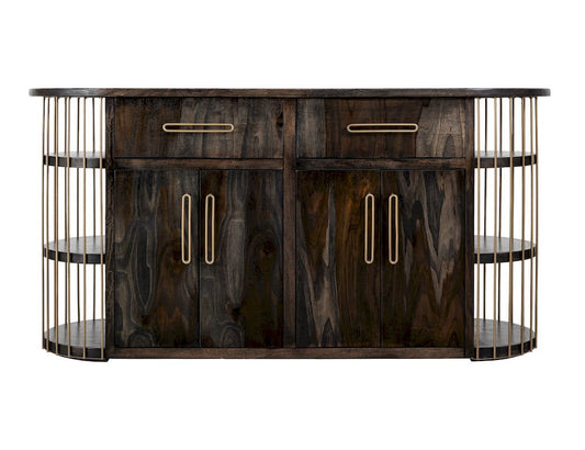 IFD  - Balam  - 2 Drawer & 4 Door, 6 Shelf Kitchen Island  - IFD4421KSL view 1