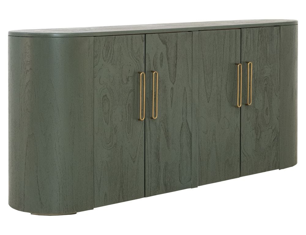 IFD - Balam - 4 Door Console in Green - IFD4221CNSGN view 1