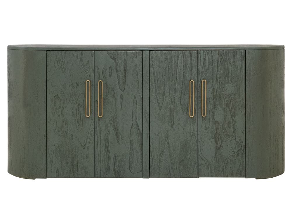 IFD - Balam - 4 Door Console in Green - IFD4221CNSGN view 2