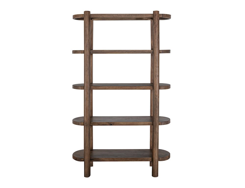 IFD  - Balam  - 4 Shelves, Bookcase  - IFD4221BKS view 1