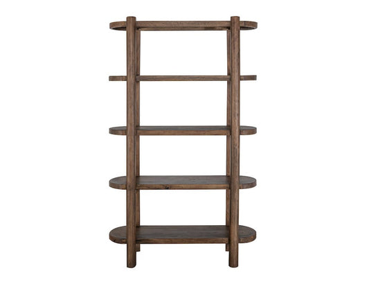 IFD  - Balam  - 4 Shelves, Bookcase  - IFD4221BKS view 1