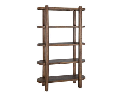 IFD  - Balam  - 4 Shelves, Bookcase  - IFD4221BKS view 2