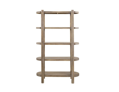 IFD  - Balam  - 4 Shelves, Bookcase  - IFD4321BKS view 1