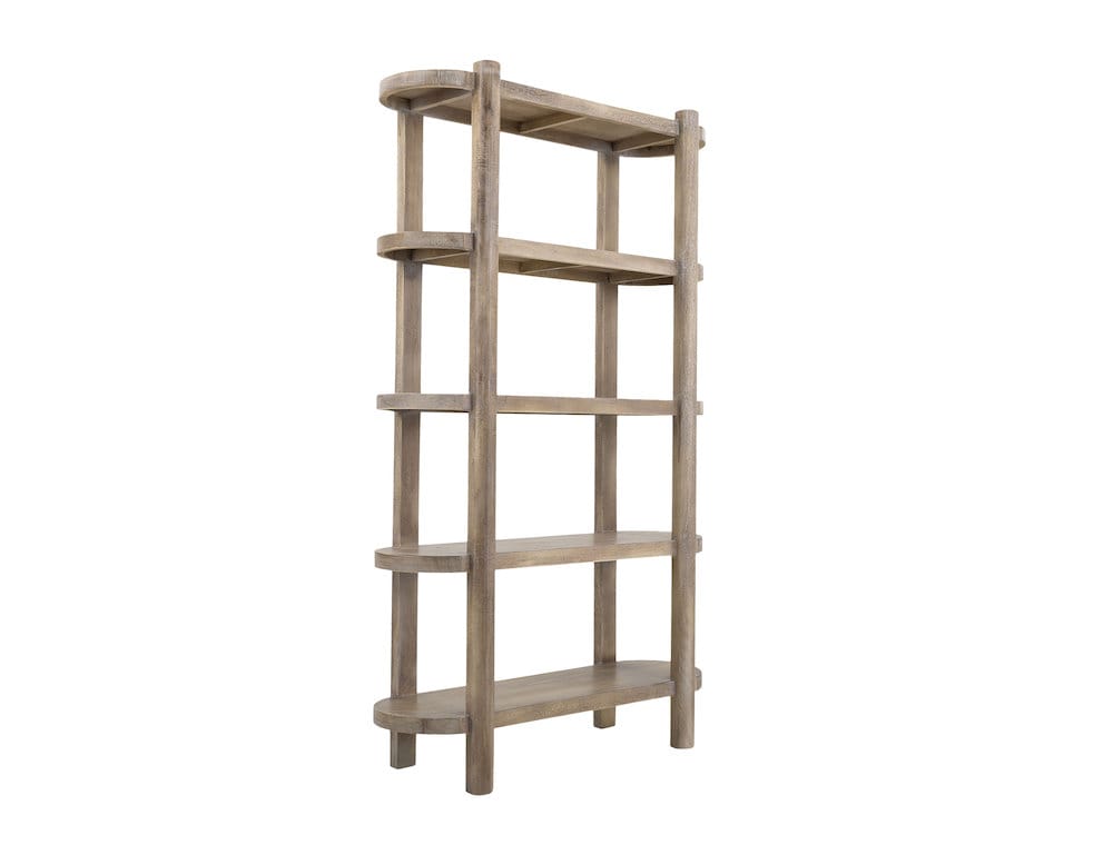IFD  - Balam  - 4 Shelves, Bookcase  - IFD4321BKS view 2