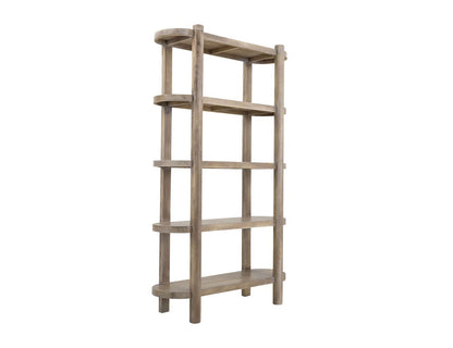 IFD  - Balam  - 4 Shelves, Bookcase  - IFD4321BKS view 2