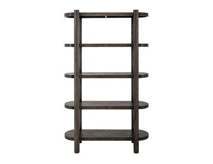 IFD  - Balam  - 4 Shelves, Bookcase  - IFD4421BKS view 1
