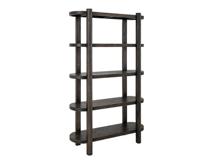 IFD  - Balam  - 4 Shelves, Bookcase  - IFD4421BKS view 2