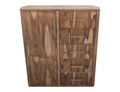 IFD  - Balam  - 5 Drawer & 2 Door Gentleman's Chest  - IFD4221GMC view 3