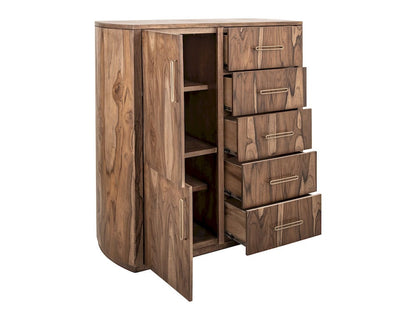 IFD  - Balam  - 5 Drawer & 2 Door Gentleman's Chest  - IFD4221GMC view 4