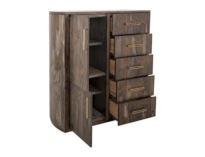 IFD  - Balam  - 5 Drawer & 2 Door Gentleman's Chest  - IFD4421GMC view 4