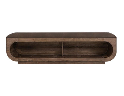 IFD - Balam - Bench in Brown - IFD4221BEN veiw 2