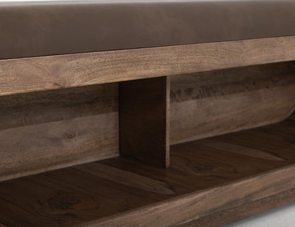 IFD - Balam - Bench in Brown - IFD4221BEN veiw 5
