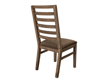 IFD - Balam - Chair in Almond and barrel brown - IFD4223CHR view 2