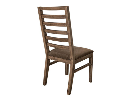 IFD - Balam - Chair in Almond and barrel brown - IFD4223CHR veiw 2