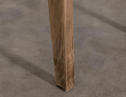 IFD - Balam - Chair in Almond and barrel brown - IFD4223CHR veiw 3
