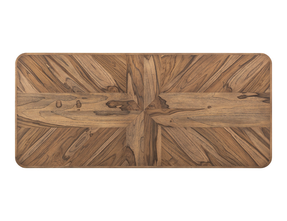 IFD - Balam - Table in Almond and barrel brown - IFD4221TBL view 3