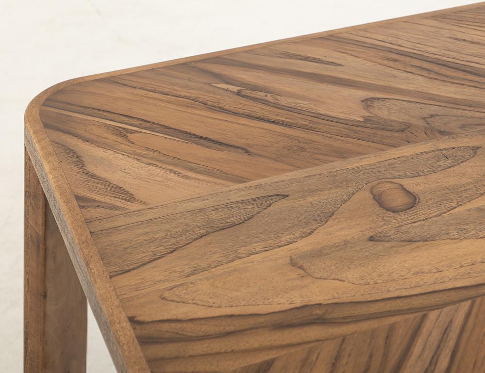 IFD - Balam - Table in Almond and barrel brown - IFD4221TBL veiw 6