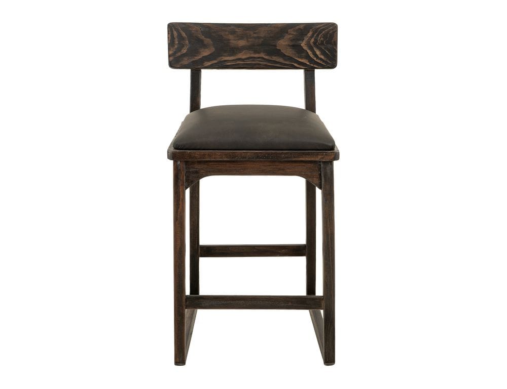IFD - Balam - Upholstered Barstool 24" in Black (Set of 2) - IUP442-BST24-216 view 2