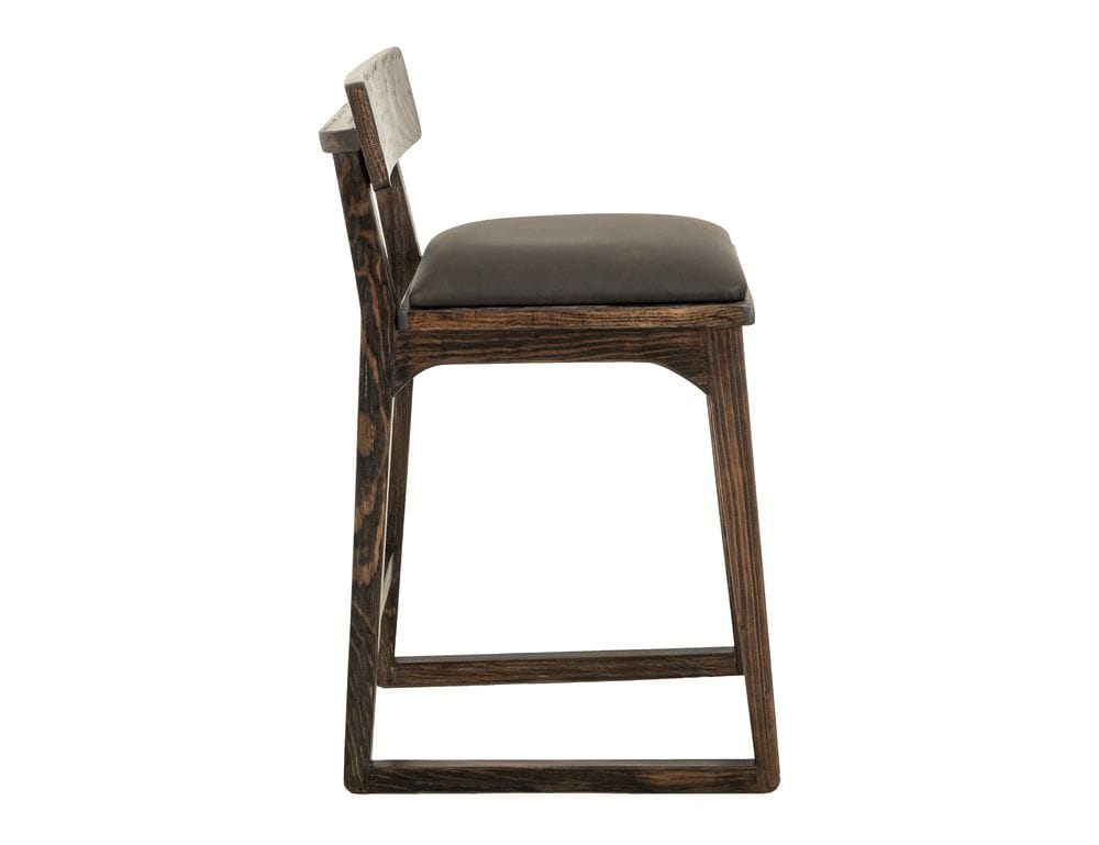 IFD - Balam - Upholstered Barstool 24" in Black (Set of 2) - IUP442-BST24-216 view 3