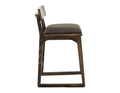 IFD - Balam - Upholstered Barstool 24" in Black (Set of 2) - IUP442-BST24-216 view 3