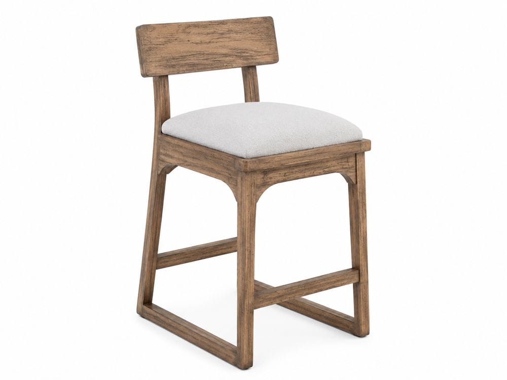 IFD - Balam - Upholstered Barstool 24" in Brown (Set of 2) - IUP422-BST24-161 view 1