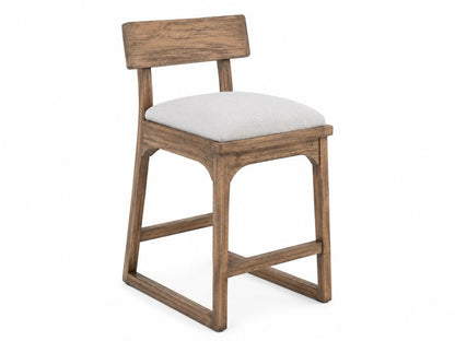 IFD - Balam - Upholstered Barstool 24" in Brown (Set of 2) - IUP422-BST24-161 view 1