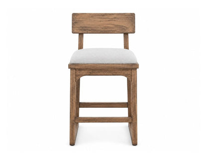 IFD - Balam - Upholstered Barstool 24" in Brown (Set of 2) - IUP422-BST24-161 view 2