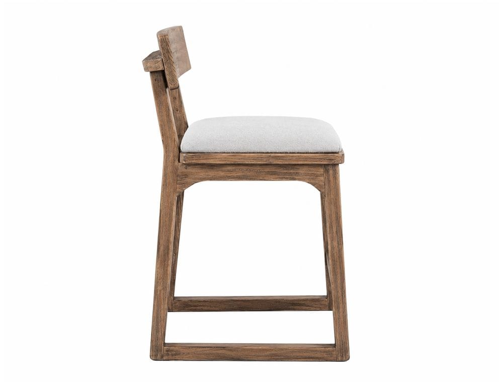 IFD - Balam - Upholstered Barstool 24" in Brown (Set of 2) - IUP422-BST24-161 view 3
