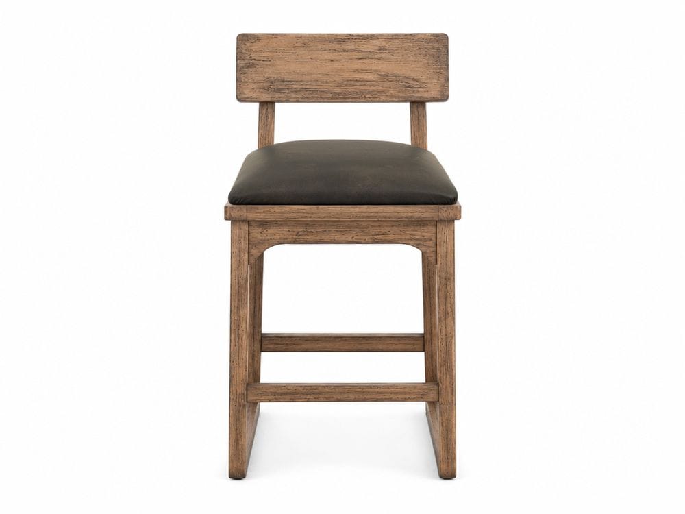 IFD - Balam - Upholstered Barstool 24" in Brown (Set of 2) - IUP422-BST24-216 view 2