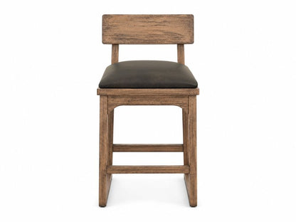 IFD - Balam - Upholstered Barstool 24" in Brown (Set of 2) - IUP422-BST24-216 view 2