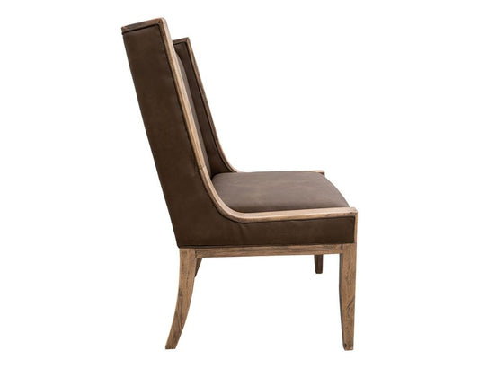 IFD - Balam - Upholstered Wooden Chair (Set of 2) - IFD4221CHUBN view 2